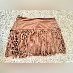 American Rag. Gently used size 15 fringe skirt.